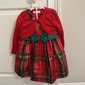 Holiday 3-piece dress 24M